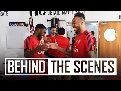 Arsenal return for pre-season training | Behind the scenes