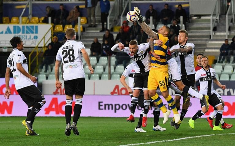 ALBERTO GRASSI AND LUIGI SEPE ARE PARMA PLAYERS