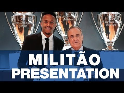 LIVE | Éder Militão's Real Madrid presentation