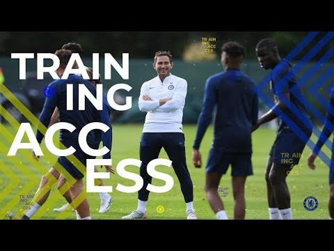Frank Lampard's First Training Session As Chelsea Head Coach?