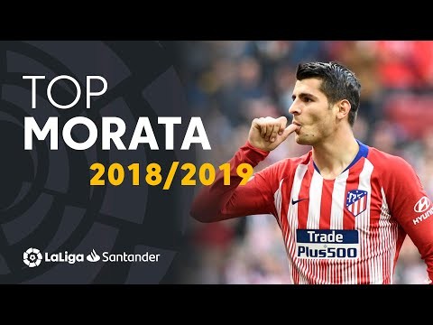 TOP Moments Álvaro Morata LaLiga Santander 2018/2019