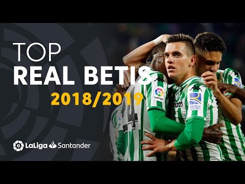 TOP Goles Real Betis LaLiga Santander 2018/2019