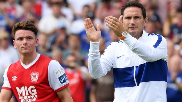 Chelsea beat St Patrick's Athletic for Frank Lampard's first win