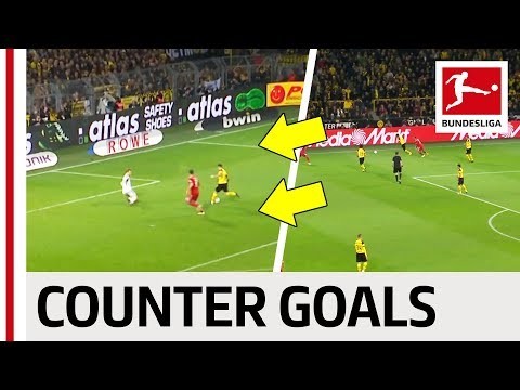 Top 10 Counter-Attack Goals 2018/19 - Reus, Coman, Alcacer & Co.