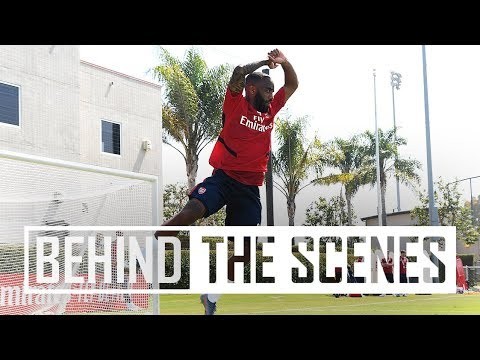 ? Behind the scenes at our first LA training session | Arsenal in USA 2019