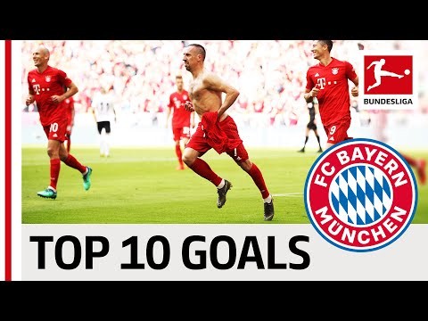 Top 10 Goals FC Bayern München 2018/19 - Lewandowski, James, Robben & More