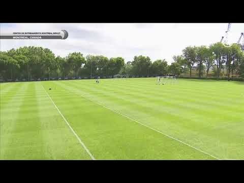 Real Madrid's fifth training day in Montreal!