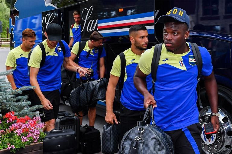 SAMPDORIA ARRIVE IN PONTE DI LEGNO