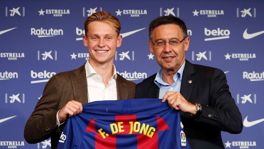 Frenkie de Jong's Barcelona Shirt Number Is Revealed as Midfielder Settles into Life at Camp Nou