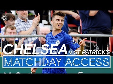 ? Matchday Access: Chelsea 4-0 St Patrick's | Mason Mount Scores