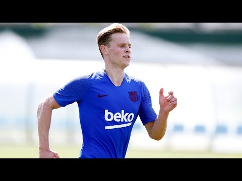 Barça's preseason training session for 2019/20