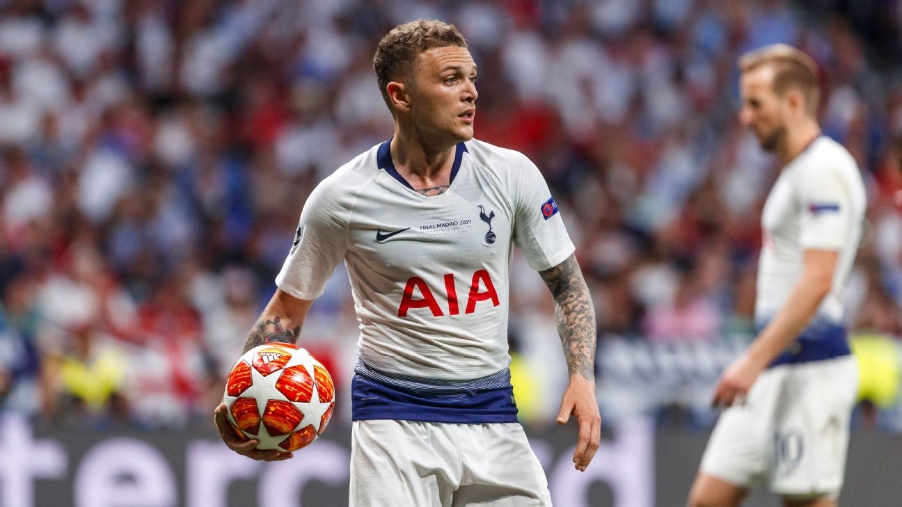 Atletico sign Trippier from Tottenham for ¬25m