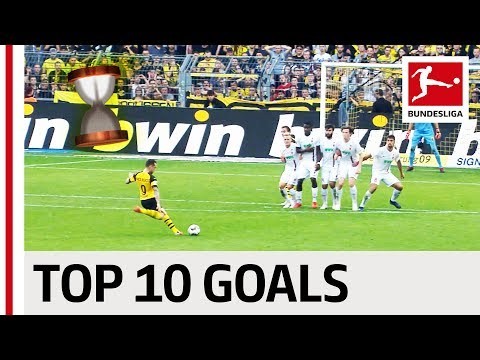 Top 10 Most Dramatic Goals 2018/19 - Reus, Jovic, Alcacer & Co.
