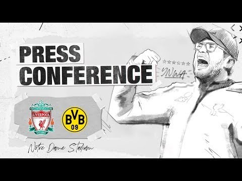 Jürgen Klopp's pre-Borussia Dortmund press conference from Notre Dame