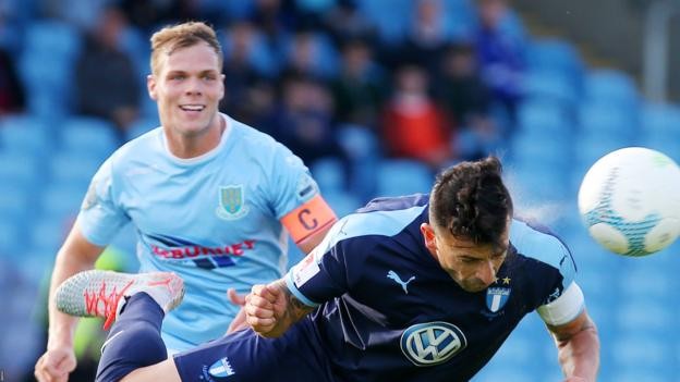 Europa League first qualifying round: Ballymena exit after defeat by Malmo
