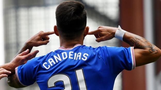 Rangers: Daniel Candeias holds talks with Turkish club