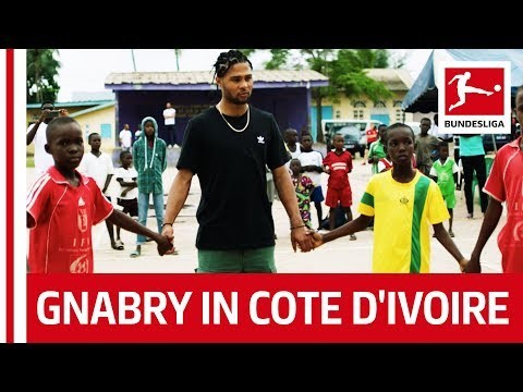 Serge Gnabry Discovers His Roots in Cote d'Ivoire