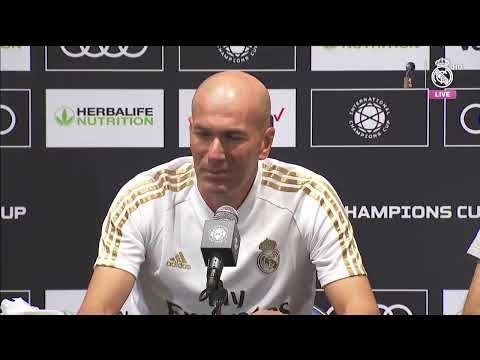 Zidane's pre-Bayern Munich press conference in Houston