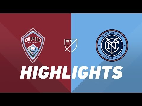 Colorado Rapids vs. NYCFC | HIGHLIGHTS - July 20, 2019