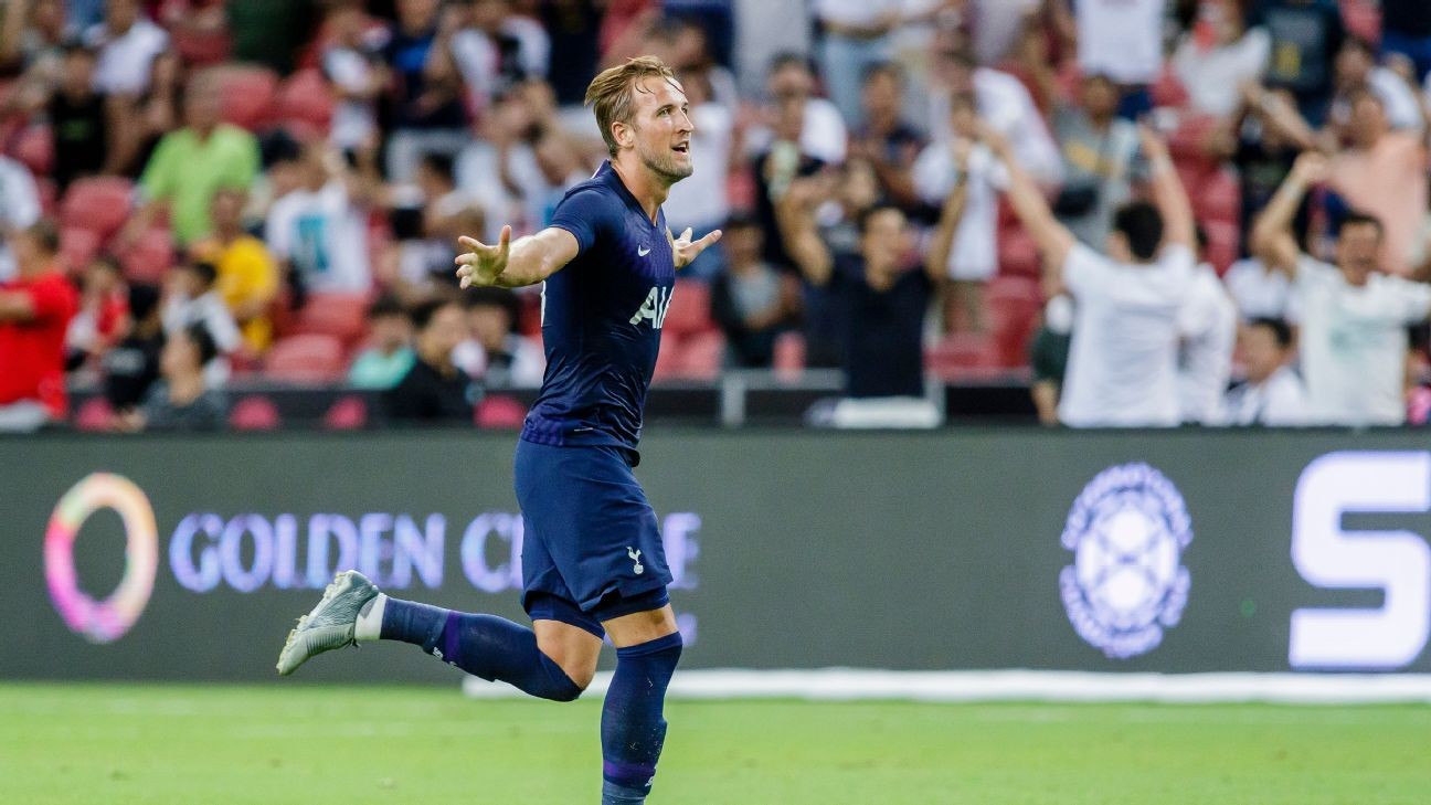 Harry Kane's halfway-line goal a message for Tottenham's rivals