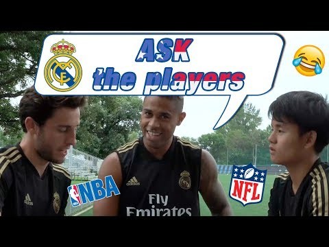 Ask the Real Madrid players | Kubo, Odriozola & Mariano