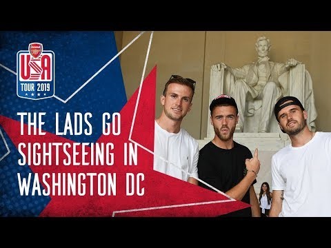 DOWNTIME IN D.C. | Arsenal squad take sightseeing trip around Washington