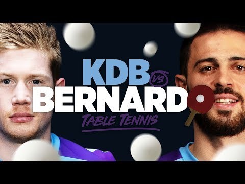 DE BRUYNE VERSUS BERNARDO SILVA | TABLE TENNIS | ASIA TOUR 2019
