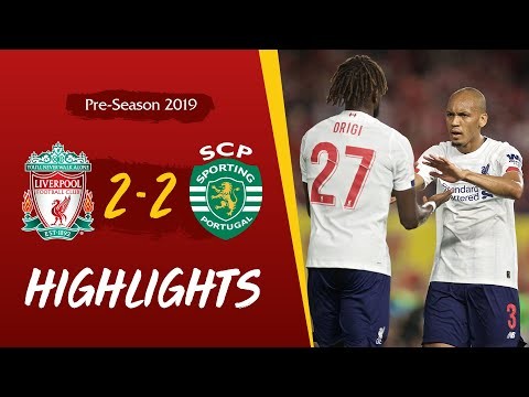 LFC 2-2 Sporting Lisbon | Origi and Gini on target at Yankee Stadium