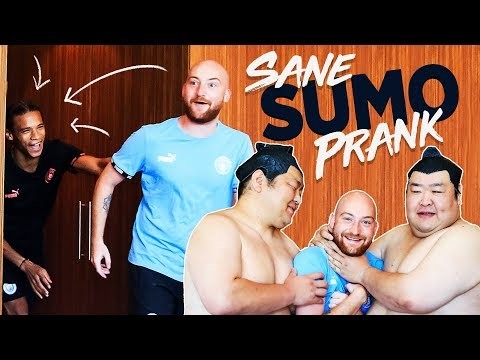 SANE SUMO WRESTLER PRANK! | MAN CITY ASIA TOUR 2019