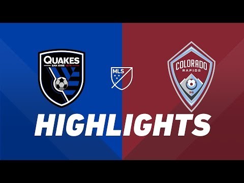 San Jose Earthquakes vs. Colorado Rapids | HIGHLIGHTS - July 27, 2019