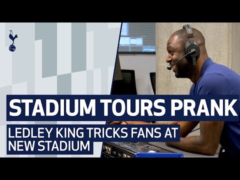 LEDLEY KING'S STADIUM TOURS PRANK!