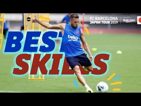 ONLY FOR FOOTBALLERS | Barça demonstrate their Japanese skills