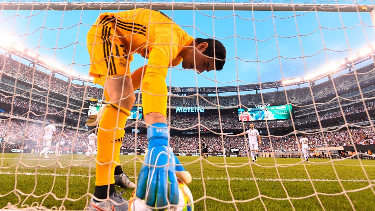 Sources: Courtois ankle injury nothing serious