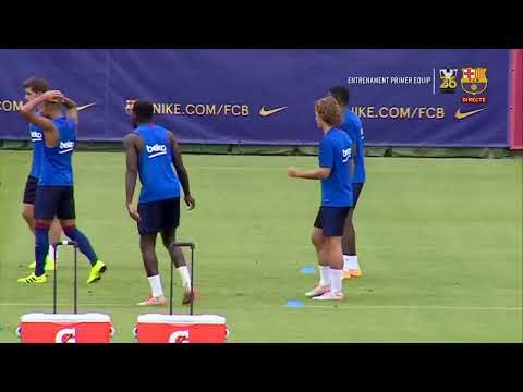 ? LIVE: First team training session!