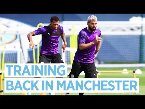 AGUERO & JESUS RETURN | TRAINING PRE COMMUNITY SHIELD