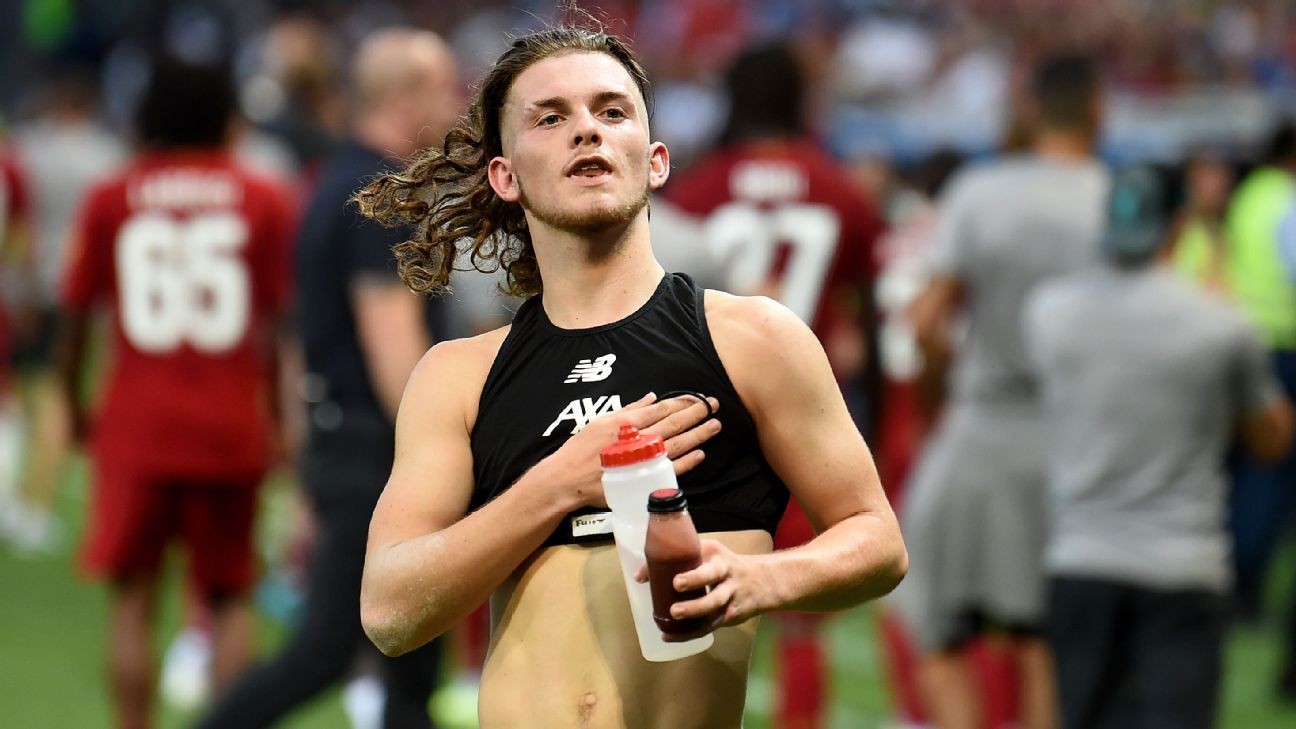 Liverpool's Elliott sorry for offensive Kane video