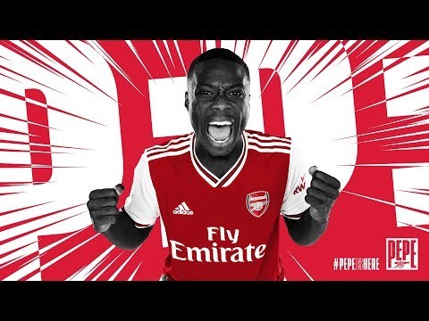 Welcome to Arsenal, Nicolas Pepe!