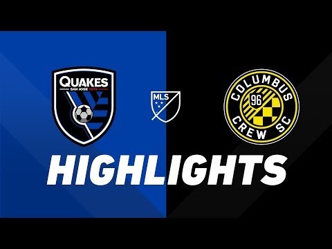 San Jose Earthquakes vs. Columbus Crew SC | HIGHLIGHTS - August 3, 2019
