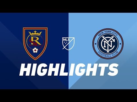 Real Salt Lake vs. NYCFC | HIGHLIGHTS - August 3, 2019