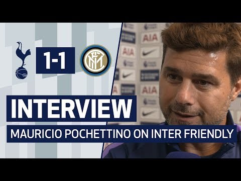 INTERVIEW | MAURICIO POCHETTINO ON INTER PRE-SEASON FINALE | Spurs 1-1 Inter (Inter win 4-3 on pens)