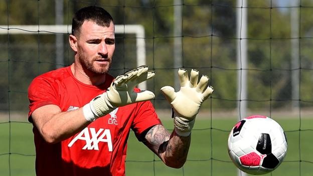 Liverpool consider keeper Andy Lonergan option after Alisson injury