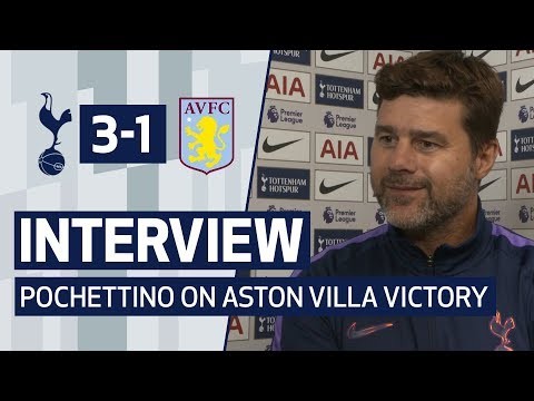 INTERVIEW | MAURICIO POCHETTINO ON 3-1 ASTON VILLA VICTORY