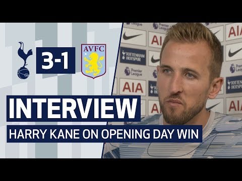 INTERVIEW | HARRY KANE ON HIS MATCH-WINNING BRACE AGAINST ASTON VILLA