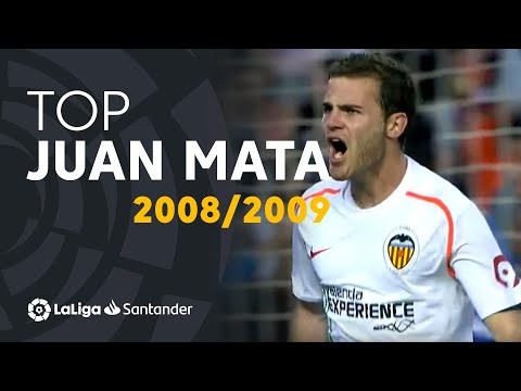TOP Goles Juan Mata LaLiga Santander 2008/2009