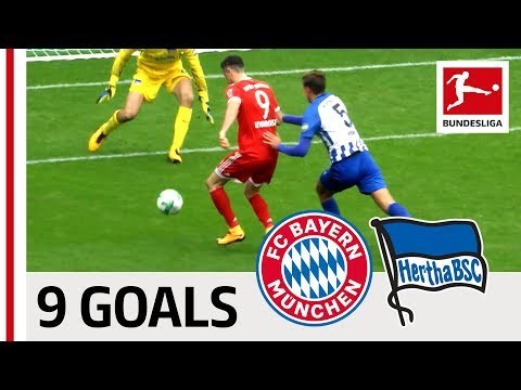 Bayern München vs. Hertha Berlin | All Goals in the Last 5 Matches - Lewandowski, Duda, & Co.