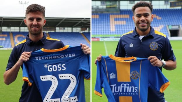 Sean Goss & Louis Thompson: Shrewsbury Town sign midfielders from QPR & Norwich