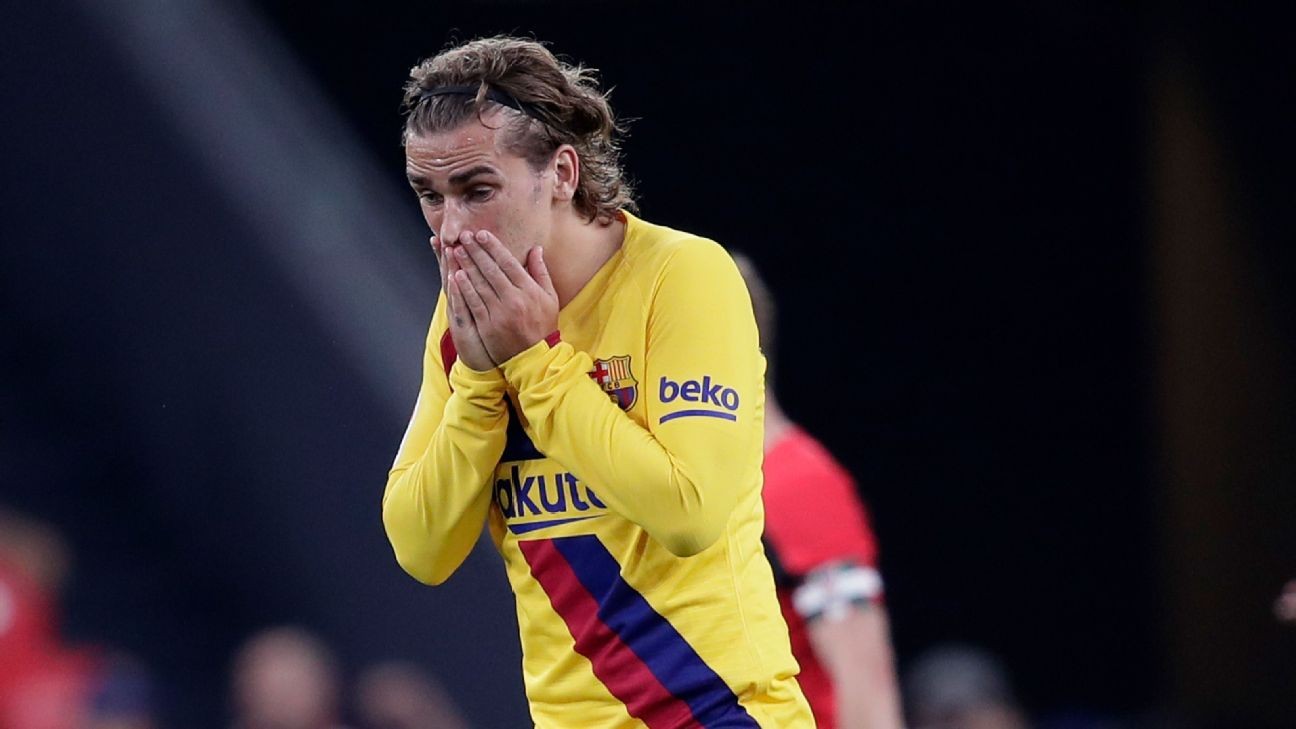 Griezmann unable to lead Barca to victory in 6/10 showing on full debut