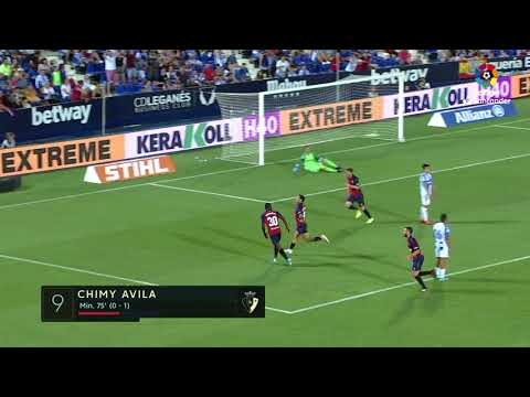 Resumen de CD Leganés vs CA Osasuna (0-1)
