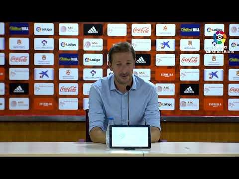 Rueda de prensa de Ramis tras el UD Almería vs Albacete BP (3-0)
