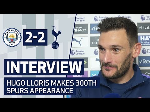 INTERVIEW | HUGO LLORIS ON 300TH SPURS APPEARANCE | Man City 2-2 Spurs